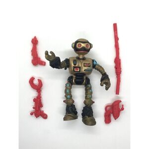 Vintage 1990 TMNT Teenage Mutant Ninja Turtles FUGITOID Figure Complete